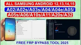New Method All Samsung FRP Bypass 2025🔥Google Account Removed All Android 14/15 💯 Free  Unlock Tool👍