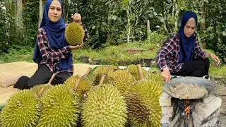 LEMPUK DURIAN CARA ORANG LAMA |Making delicious Durian Dessert | Malaysia traditional dessert