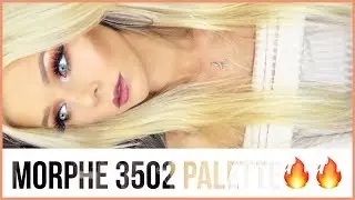 *NEW* MORPHE 35O2 PALETTE || Tutorial + Review || Hallie Anne