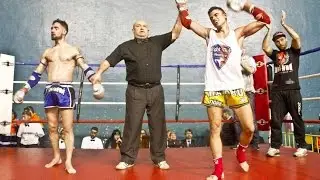 Miguel Martinez (el tigre) vs David morales (la roca)-MUAY THAI-PRO-3X3