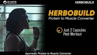 Dr. Vaidya's HerboBuild Pack of 1 - INR 399 - 50 capsules|| Landscape