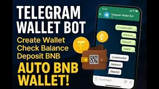 💰 Create BNB Wallets in Telegram with One Command | Full Bot Tutorial
