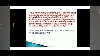 Describe an art exhibition that you visited -an important cue card #ieltspreparation #ieltsspeaking