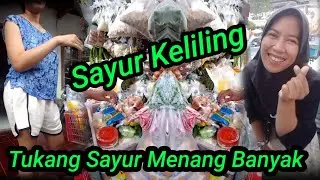 Jualan sayur menang & Untung banyak & sayur keliling 