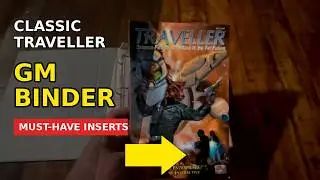 Classic Traveller: GM Binder Setup & Must-Have Inserts