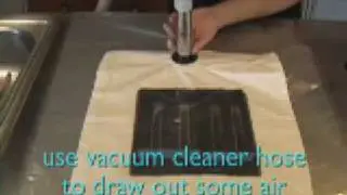 Puretch Photopolymer Solar Exposure with Space Bag for Photo Etching Demo #3