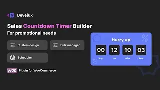 Sale Countdown Timer Builder General instruction