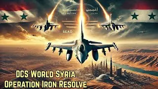 DCS World F-16C Viper SEAD Operations | Operation Iron Resolve