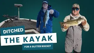 Ditched the Kayak for a Glitter Rocket!....