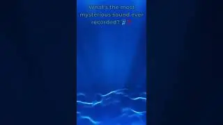 The Bloop: Unexplained Ocean Sound 🌊🎧