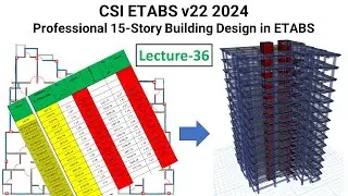 36. CSI ETABS v22 2024: Проверка модели в Etabs &mdash; проверка мягкости или неровностей жесткости в Etabs