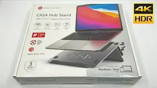 ADAM elements CASA Hub Stand | USB-C 5-in-1 Laptop Stand Hub