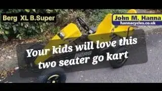 Berg XL B.Super pedal go kart review for ages 5+ features and specification. Best kids go kart #berg