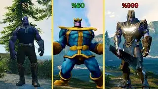 UPGRADE THANOS INTO GOD KILLER THANOS IN GTA 5!