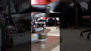 Morgen im Studentenwohnheim