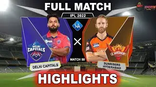 DC vs SRH 50TH MATCH HIGHLIGHTS 2022 | IPL 2022 DELHI vs HYDERABAD 50TH MATCH HIGHLIGHTS&nbsp;#DCvSRH