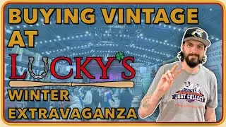 Buying Vintage at Lucky's Winter Extravaganza Sports Card Show!