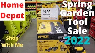 Home Depot Spring Garden Tool Sale 2022 - come shop with me