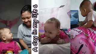 A day in my life 6 || anak bayi main laptop