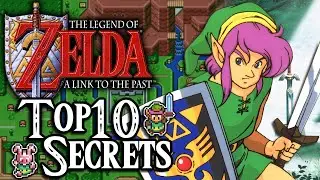 TOP 10 Secrets in The Legend of Zelda: A Link to the Past [Original SNES, GBA, & N64 Capture]