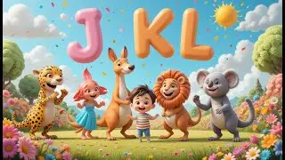 jkl alphabet song | learn letters j, k, l with animal names &ndash; educational kids songs