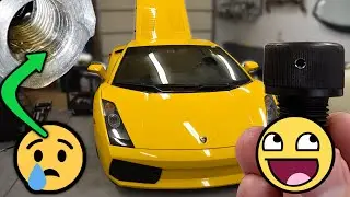 Stripped Aluminum Oil Pan work-around (Pre-LP Gallardo edition)