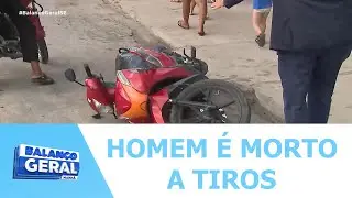 Homem é morto a tiros no Bairro Santa Maria | Balanço Geral Manhã
