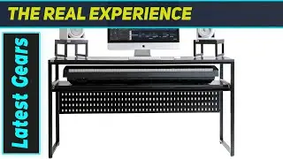 Best Music Studio Desk for Producers? Music Studio Desk with Keyboard Tray