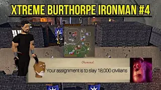 A Task of 18,000 Civilians.. - Xtreme Burthorpe One Chunk Ironman Ep.4 | ChunkyThorpe