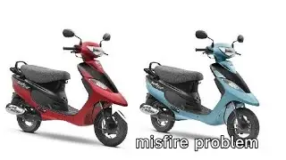 scooty Pep Plus bs6 misfire problem