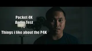 Blackmagic Pocket Cinema Camera 4k Audio Test