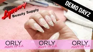 How To Fill Gel Nails - Orly Live Demo At Lynamy Beauty Supply - Demo Dayz Episode 16