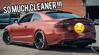 TINT AND ALCANTARA DETAILING FOR MY AUDI S5 V8