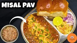 How to make Authentic Misal Pav at home┃A recipe that you'll crave again & again┃One bite= Addiction