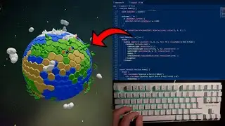 Late Night ASMR Programming 🌙 | 3D Earth Model with Three.js