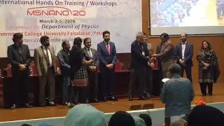 Closing ceremony of 4th International Conference on Material Sciences and Nanotechnology MSNANO-2020