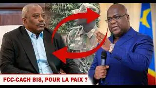 URGENT 🛑 : DIALOGUE POUR ABOUTIR A FCC-CACH- BIS ? TSHISEKEDI FACE A FACE AVEC KABILA.