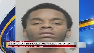 Third suspect in Himbola Manor murder arrested
