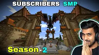 🔥SUBSCRIBERS SMP SESSION - 2  JOIN NOW | 12GB RAM | 24/7 PAID SERVER FOR YOU 😍