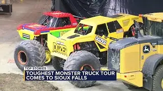 Toughest Monster Truck tour comes to Sioux Falls
