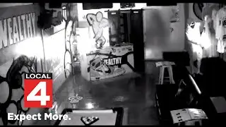 Security video captures arsonist setting fire to Oak Park clothing store during break-in