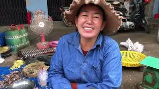 Local daily life activities and livelihoods | Cambodia Countryside Market Tour | Cambodia 