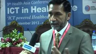 Dr. Zakiuddin Ahmed, President at Healthcare Paradigm at Conference on ICT in Healthcare