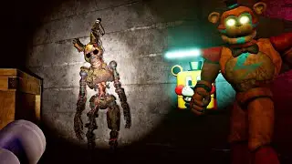ESTE JUEGO EST&Aacute; MALDITO... &iquest;QU&Eacute; HACE AH&Iacute; BURNTRAP? | FNAF: Security Breach Cut Content Restored #3