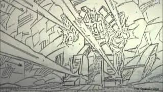 Transformers Animated Movie Ultra Magnus Original Storyboarded Death Deleted Scene 1986