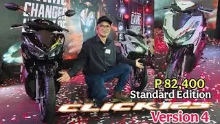 All New 2026 Honda Click  V4 - Standard -What's New - Specs Features Price DP Monthly - Bibili ka