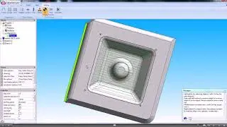 Dolphin CADCAM - 3DCAM  Cavity Roughing