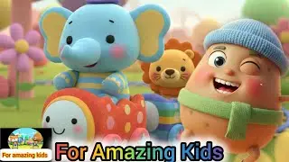 Ek mota hathi ghumne chala | Colour song | Hindi Rhymes Epi-104  | For Amazing kids & Nursery Rhymes