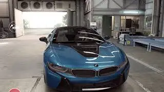 CSR2 BMW i8 show