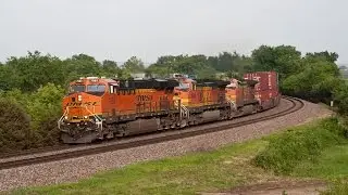 HiDef: High Speed and Searchlights on the BNSF Chillicothe Subdivision